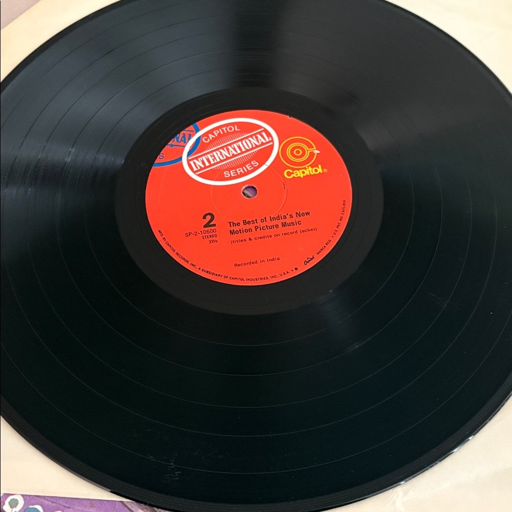Vintage Bollywood Music Vinyl Record of smash hit songs of Bollywood movies - Picture 6 of 6